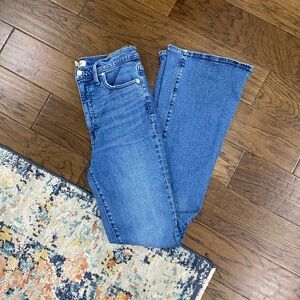 Madewell 29T Tall Skinny Flare Fairson Wash